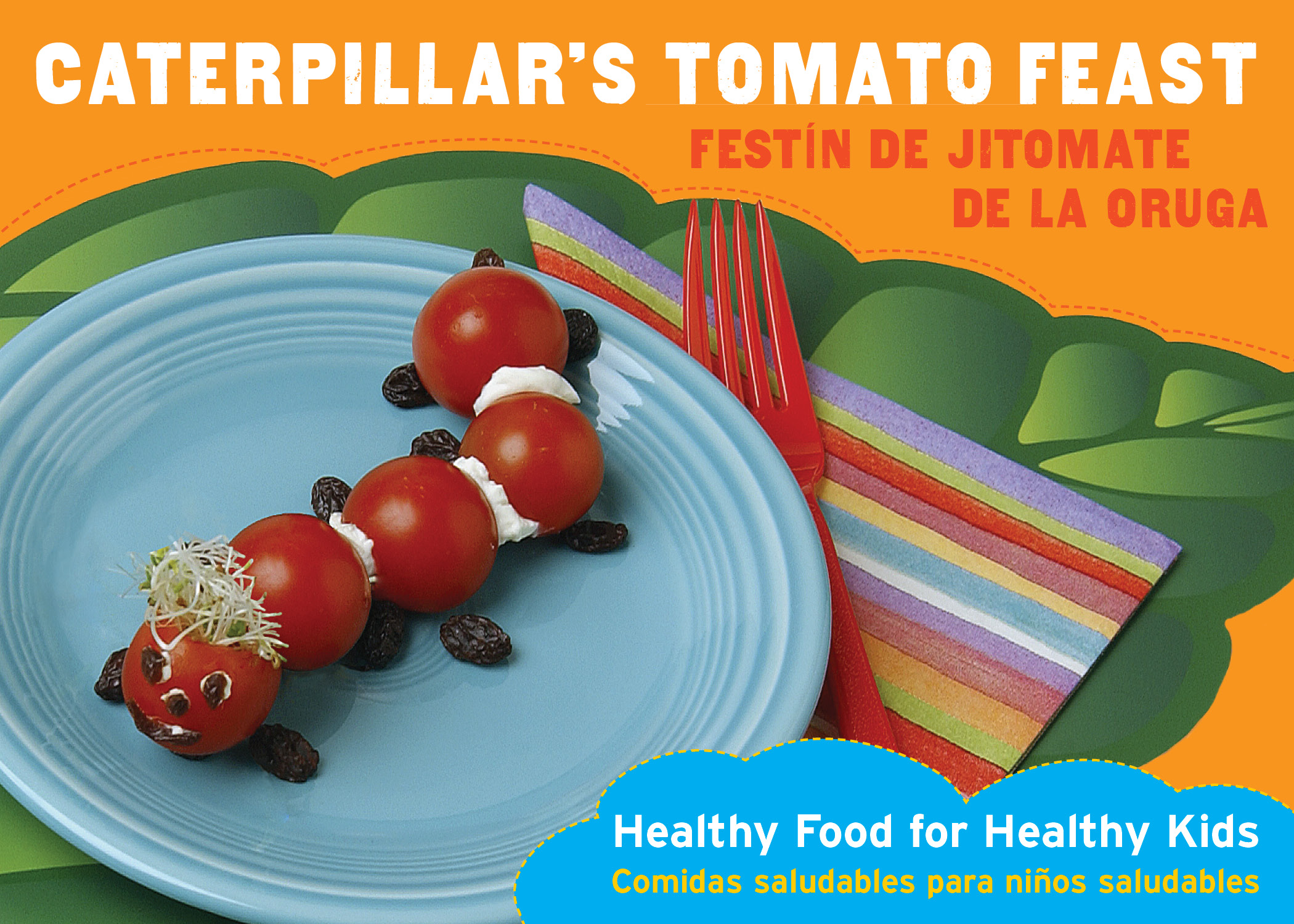 Recipe Card - Caterpillar's Tomato Feast