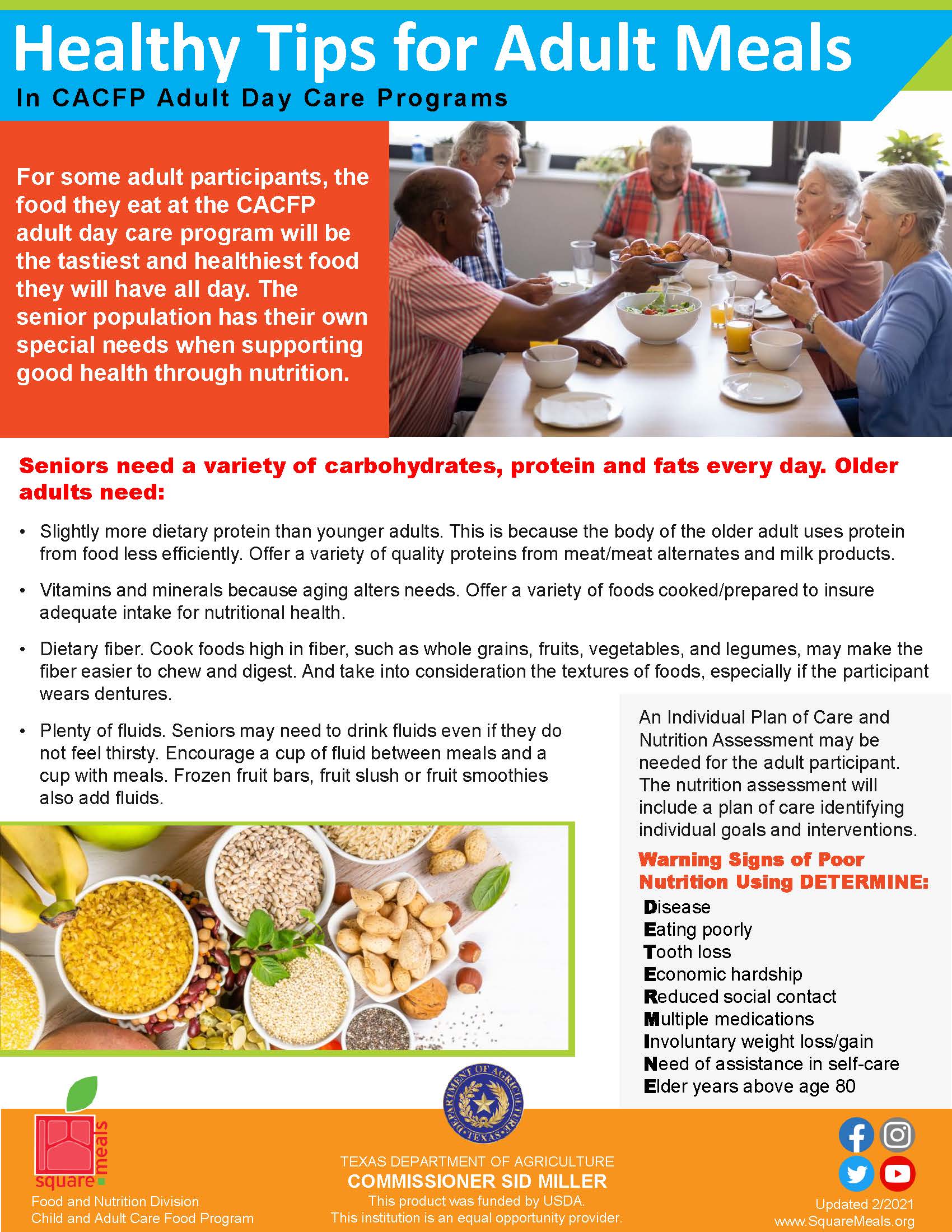 Healthy Tips for Adult Meals