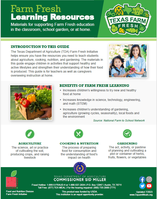 Nutritional Education Resources