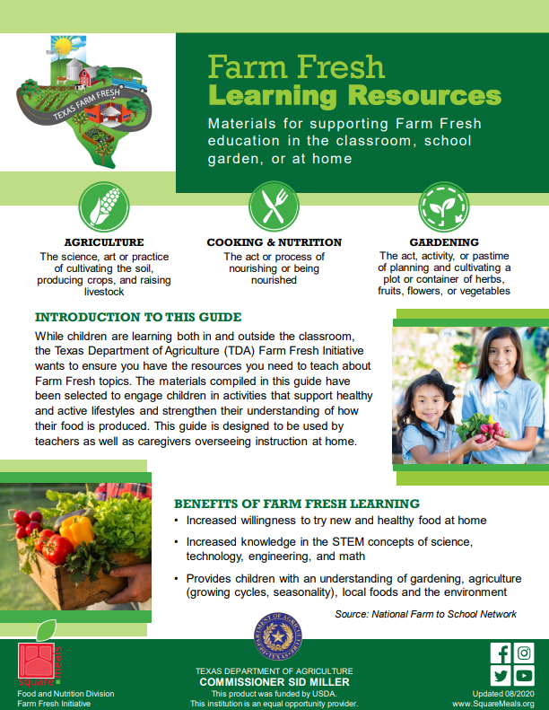Farm Fresh Learning Guide