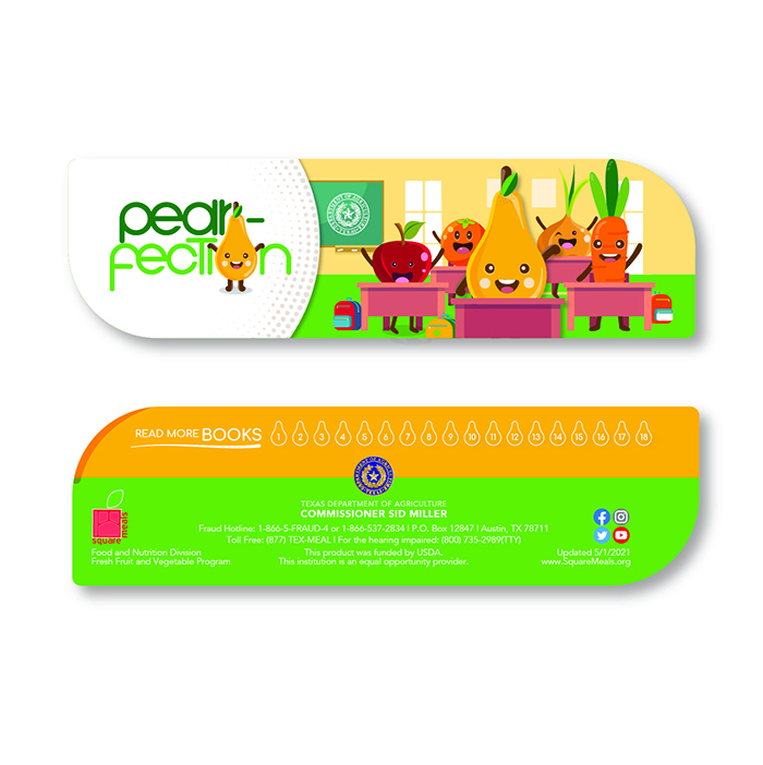 Pear-fection Award Bookmark