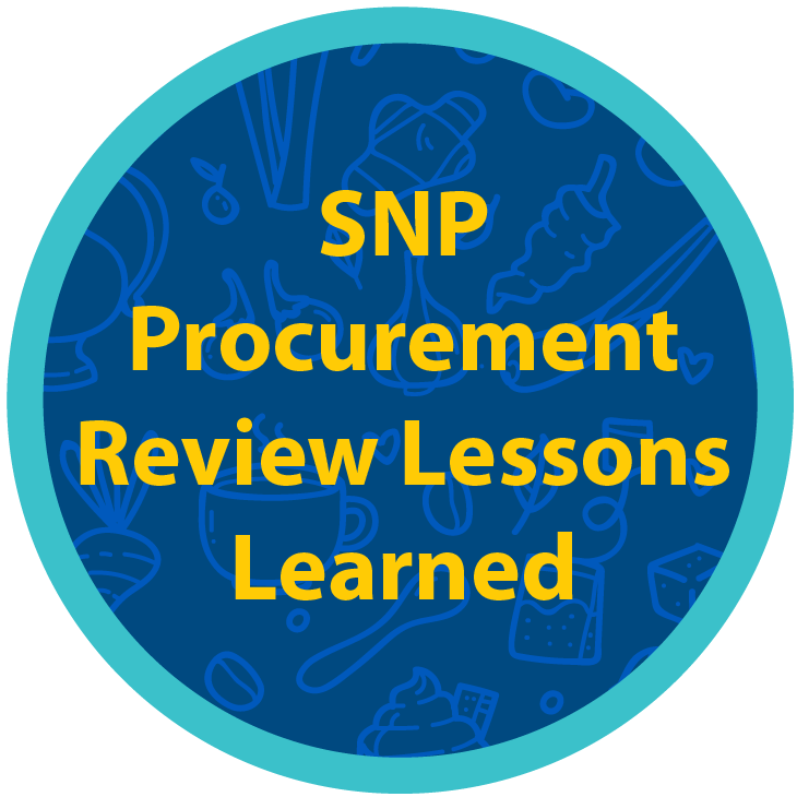 SNP Procurement Reviews Lessons Learned