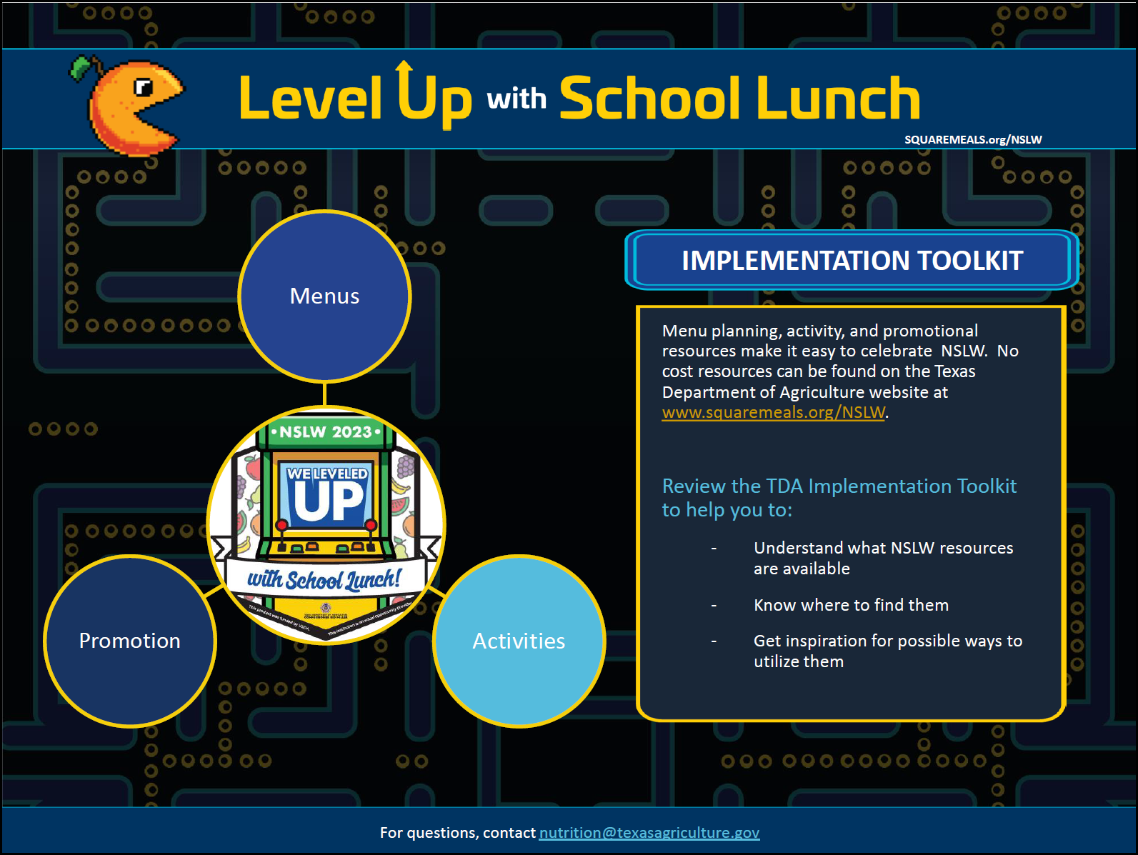 Sample Menu Nslp Week National School Lunch Week