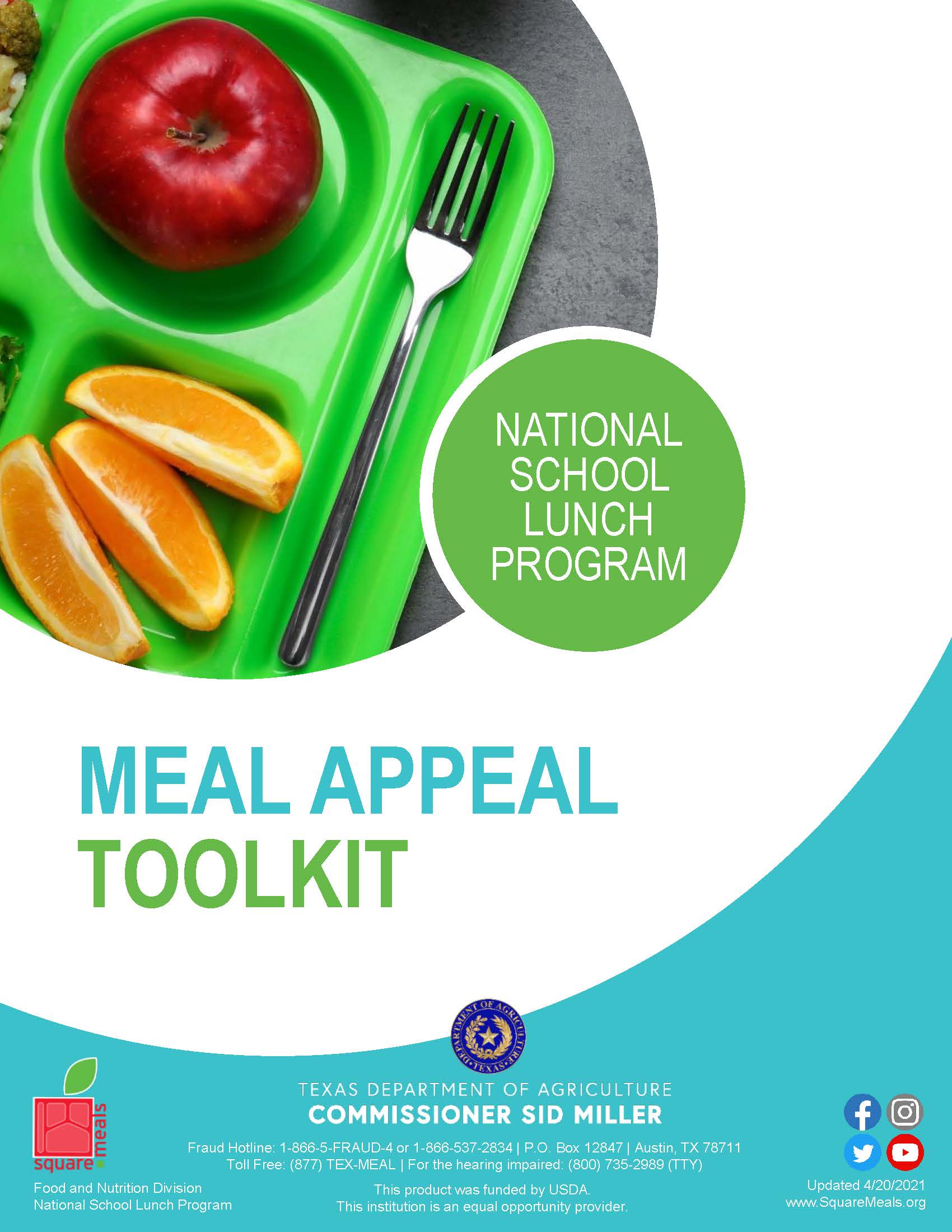 Meal Appeal Toolkit for NSLP