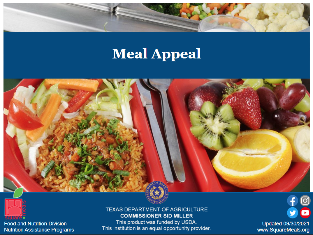Meal Appeal Training