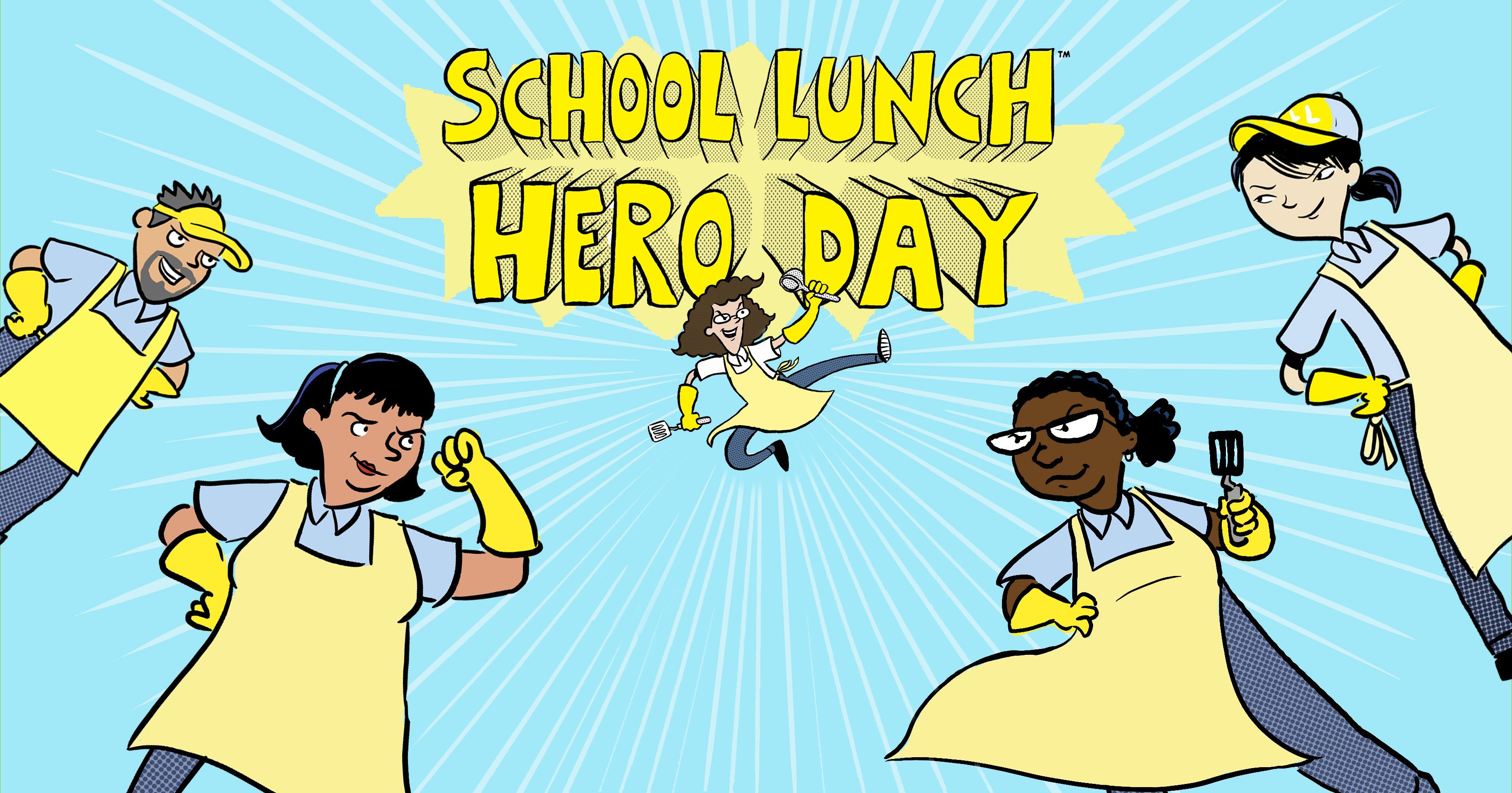 School Lunch Hero Day Banner