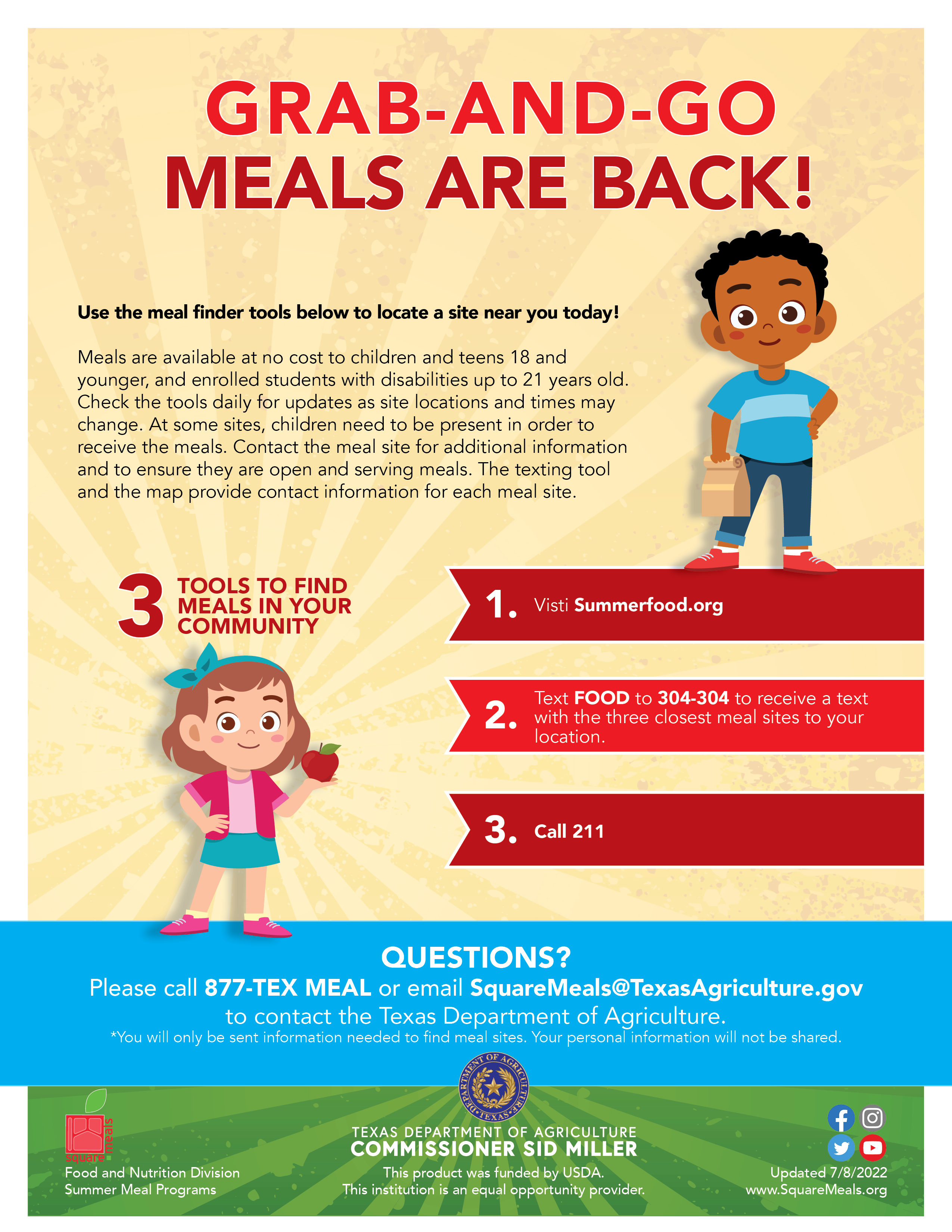 Grab and Go Parent Flyer
