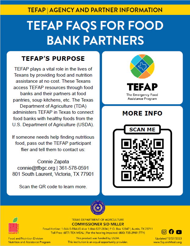 Teefap Resources for TEFAP