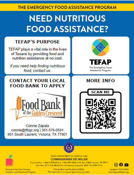 Resources for TEFAP