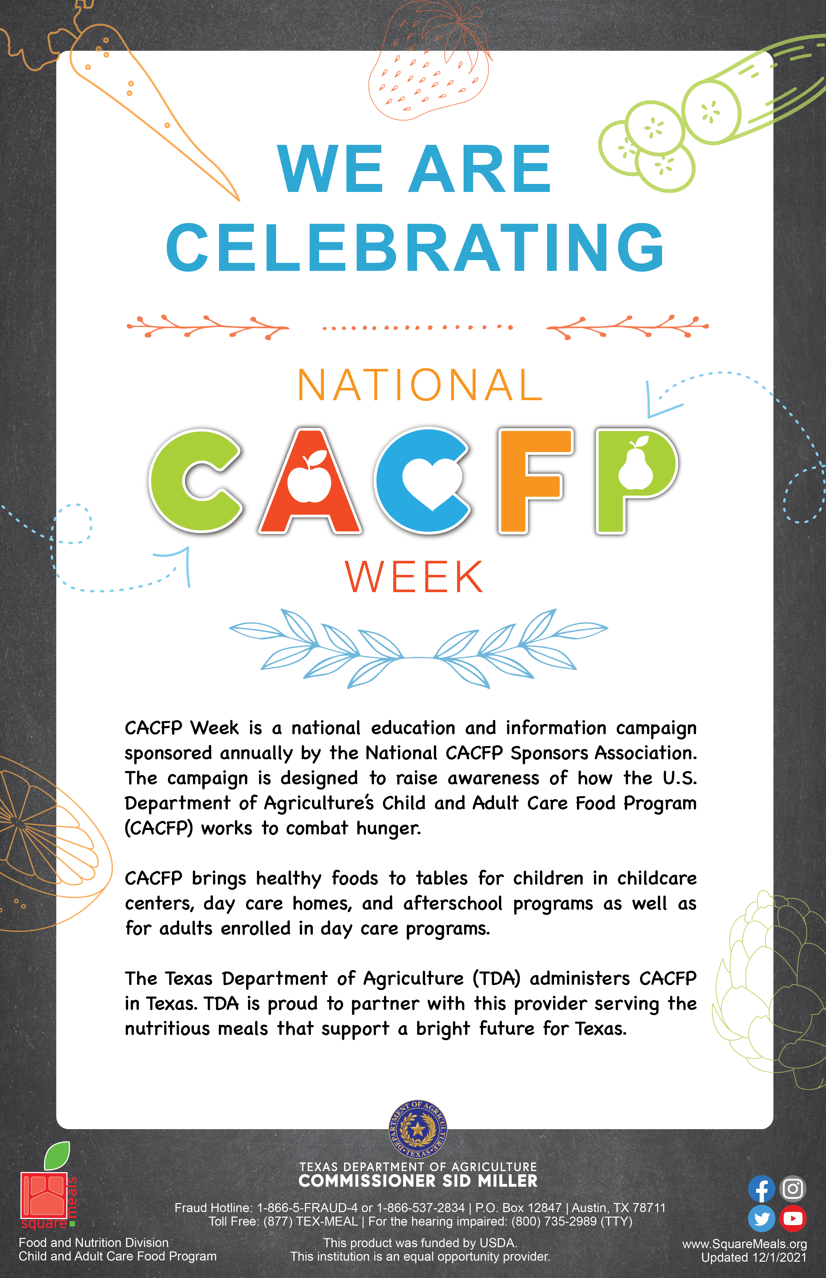 CACFP Week Poster